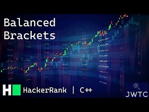 HackerRank C++ Solution – Balanced Brackets
