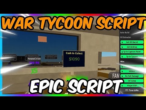 🌟 Roblox War Tycoon Script 🌟 (Pastebin)