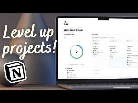 Ultimate Project & Task Management with Notion? | Template Tour + Easy Guide
