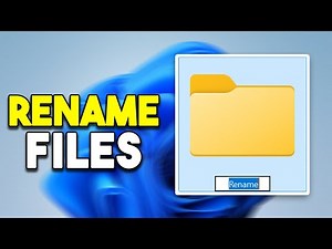 How to Rename Files in Windows 11