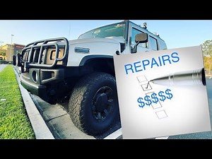 HUMMER H2 REPAIR LIST