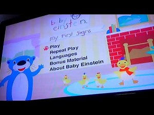 baby einstein- My First Signs- See and Sign with Baby