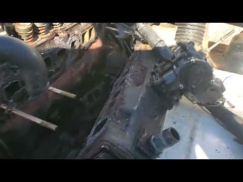 Mercruiser 120 140 3.0 head gasket: Disassembly in 60 seconds