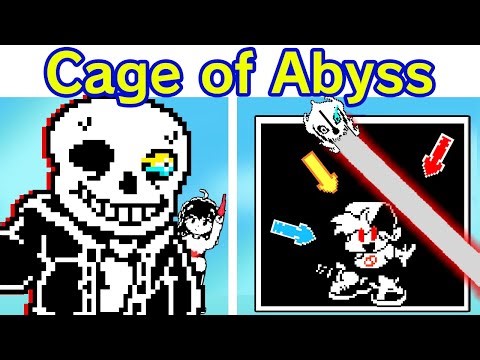Friday Night Funkin' VS Cage of Abyss | Plan A-1 The Pioneer, The Terminator V2 (FNF Mod/Undertale)