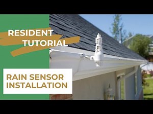 How to Install a Rain Sensor