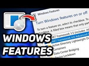 How to Turn Windows Features On or Off Windows 11