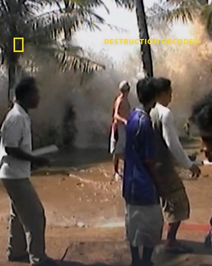 In 2004, a large earthquake in the Indian Ocean triggered the largest tsunami in recorded history. One of the countries hit by the tsunami was Sri Lanka, where the wave caused one of the worst train disasters in human history when it hit the Queen of the Sea passenger line, which was carrying 1,500 passengers along Sri Lanka's west coast. Watch Destruction Decoded on Wednesdays at 8pm on National Geographic UK. | National Geographic UK