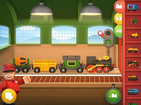 BRIO World - Railway Part 1 - fun train video for kids - Ellie