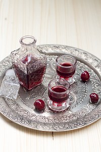 Homemade Sour Cherry Liqueur (Cherry Brandy, Višnjevača, Višnja, Višnjevac) [Three Ingredients] - Balkan Lunch Box