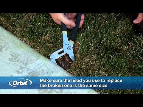 How To Replace A Sprinkler Head