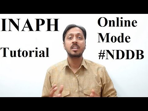 Complete Tutorial Video on INAPH ||NDDB||