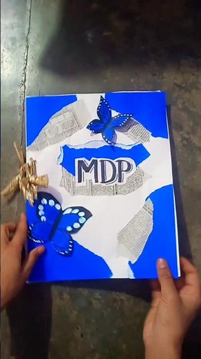 my MDP project file tour #short#youtube#MDP #project file #how to make beautiful