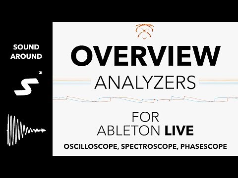 Oscilloscope Spectroscope Phasescope - Audio analyzers for Ableton Live