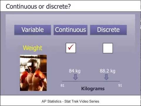 AP Statistics: What are variables?