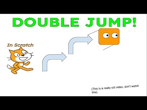 How to Double Jump on Scratch!