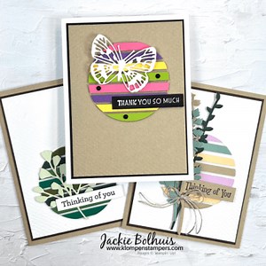 Floating Strips Card: Get In Line To Make Some Fun Handmade Cards!