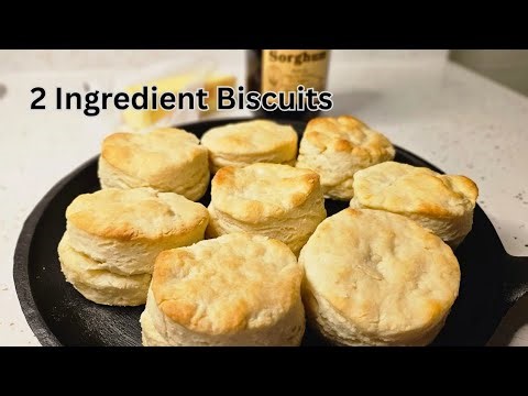 Homemade Biscuits | Only 2 Ingredients