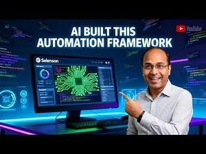Generate Selenium Automation Framework using AI + 20 Tests Under 15 Minutes
