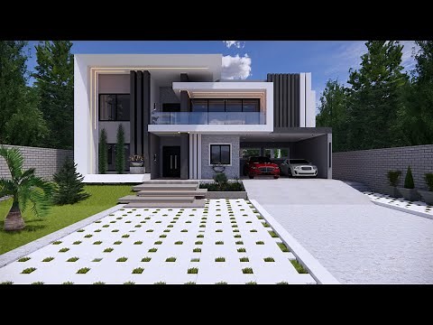 Spectacular 6 bedroom modern house design ID3900