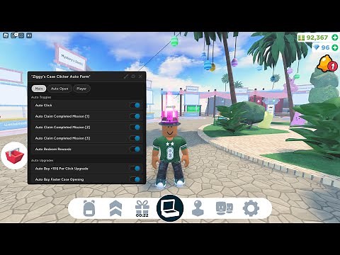 Case Clicker | Auto Click, Claim Rewards, Auto Upgrades, Auto Case Opener, and More! Script