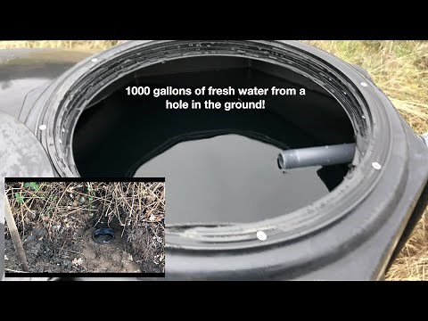 Clean Fresh Endless Spring Water - Rebuilding Our Spring Box For Free