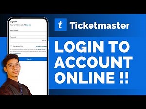 Ticketmaster Login: How To Login/Sign In Ticketmaster Account Online 2024 !