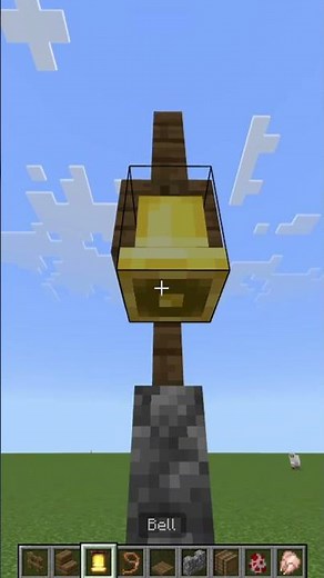 Simple Village Bell Tutorial Minecraft 1.20!