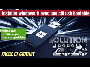 💻 Install Windows 11 for free with a bootable USB drive 2025