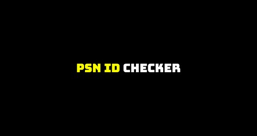 PSN ID Checker v3 - Instant Name Availability Check - December 2025