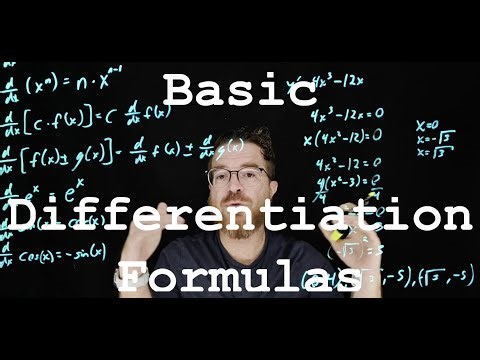 Basic Differentiation Formulas | Calculus I (11)