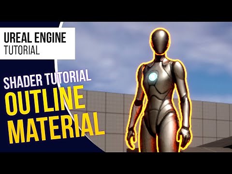 UE5 l How to Create Outline Material l 5-Minute Shader Tutorial l Unreal Engine 5