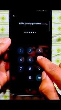 Forgot AppLock privacy password, how to unlock it | Forgot privacy password | Privacy reset