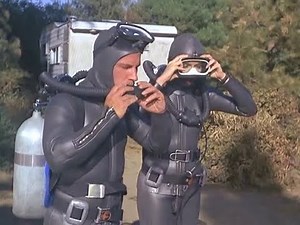 The (near) perfect frogwoman outfit!