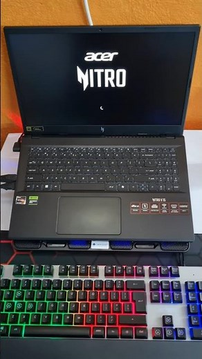 Acer Nitro V 15 Fan noise and RPM #acer #acernitrov15