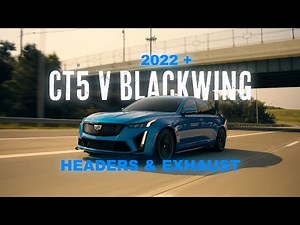 2022 - 2025 Cadillac CT5 V Blackwing Headers & Exhaust from Stainless Works