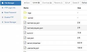 How to access your Minecraft Server files using FileZilla