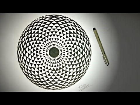 How To Draw ✎ Geometric EYE | DearingDraws