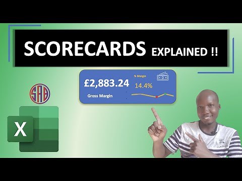 🇺🇬How to create a scorecard in Excel 365 with ease