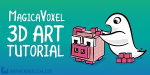 MagicaVoxel 3D Art Tutorial