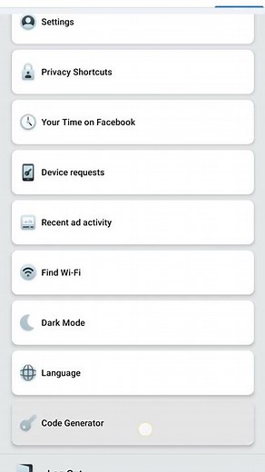 Facebook Code Generator ?