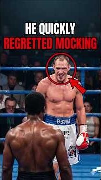 One Second He Was Laughing, The Next He Was On The Floor 🥊