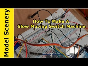 Model Railroad Switch Machines Turnouts And Turnout Control Slow Arduino Project Slow Turnout