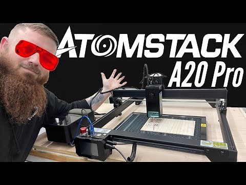 Testing the 20 watt Atomstack A20 Pro Laser Engraver and Cutting Machine