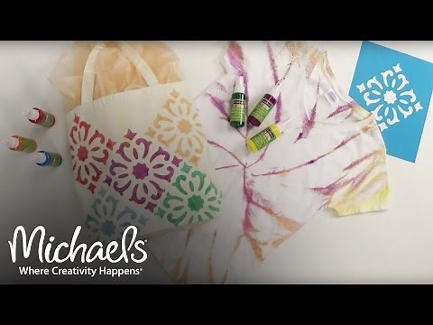 Fabric Spray Paint | DIY Apparel | Michaels