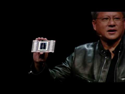 GTC 2017: NVIDIA Announces Tesla V100 (NVIDIA keynote part 6)