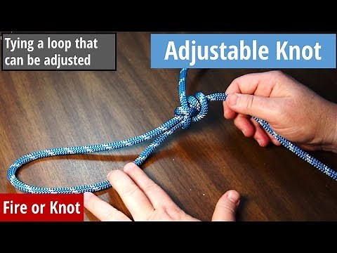 Knot Instruction - Adjustable Knot