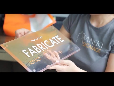 How to Make Signage: Basic Acrylic Signage