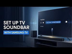 How to Set Up TV Soundbar with Samsung TV