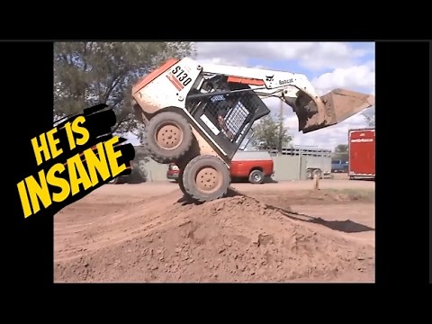 He is the most Insane, Skilled, Skid steer Operator in the World