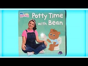 Potty time with Bean Read aloud book by Ms Rachel | learn to go potty | Toddler potty time